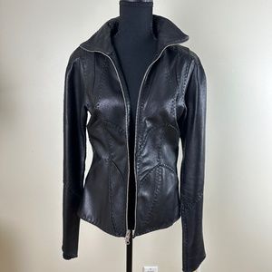 Gorgeous Never Worn  New  Marc Laurent all Leather Jacket